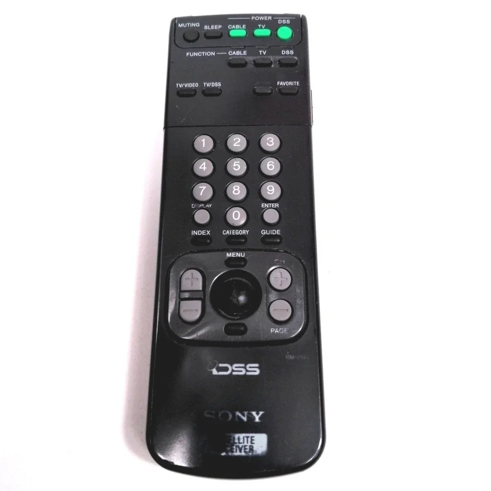 Sony RM-Y140 Remote Control SATA3 SAT-B3 DSS Digital Satellite Receiver OEM 1996